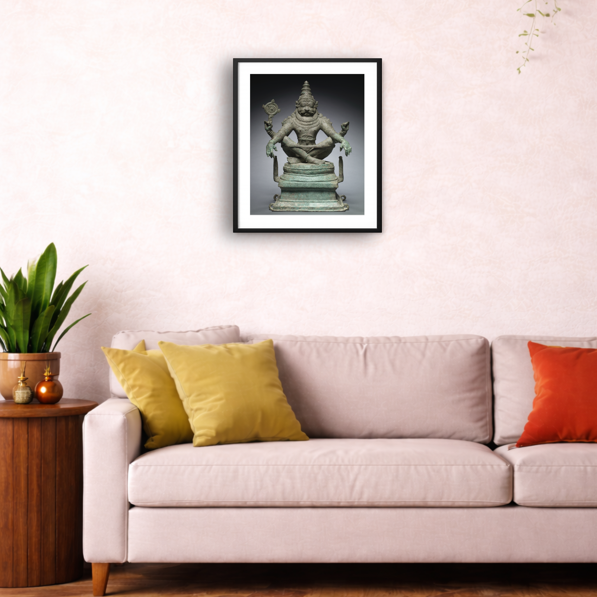 Yoga Narasimha — The Man-Lion