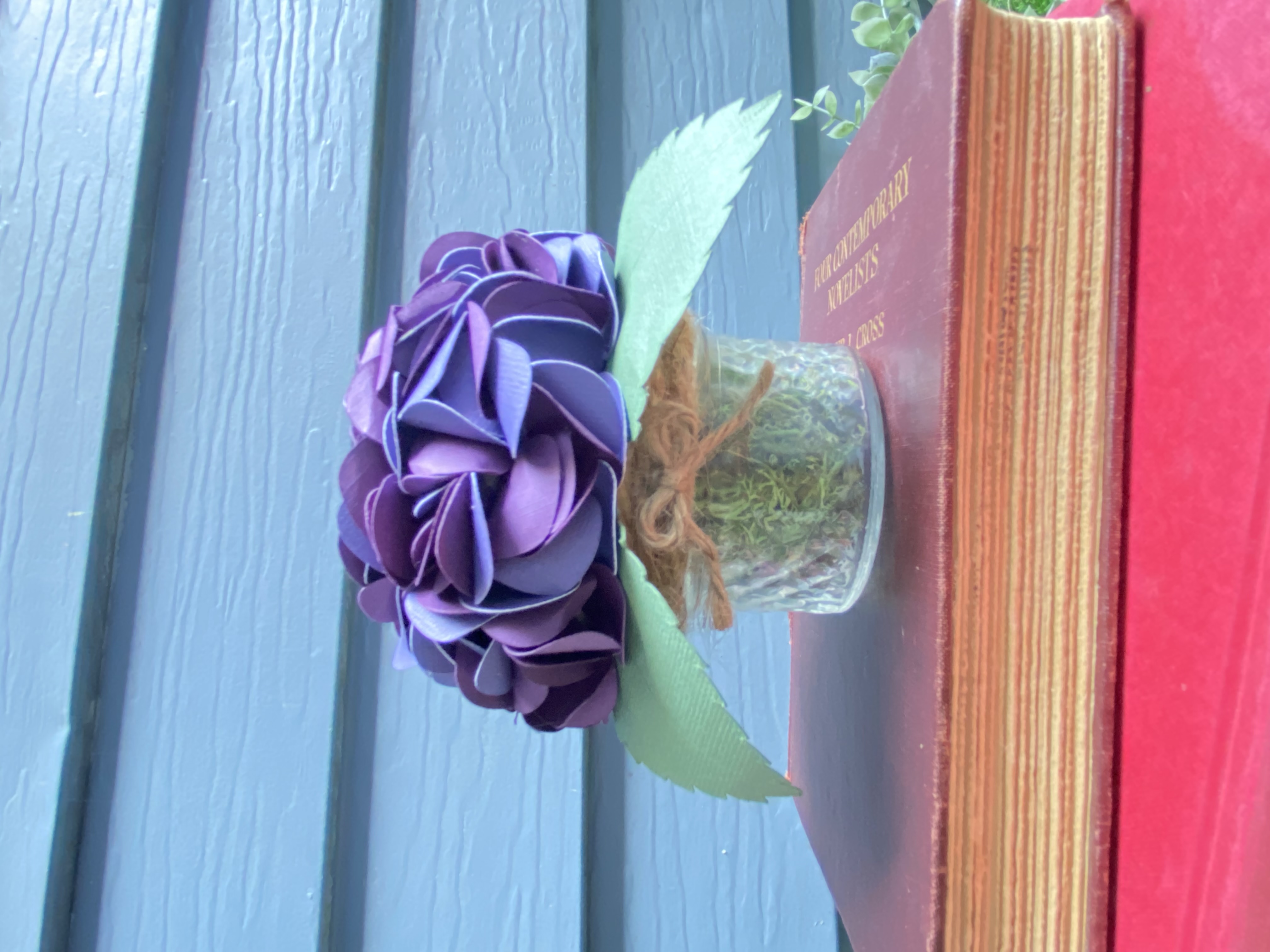 Paper Hydrangea Centerpiece