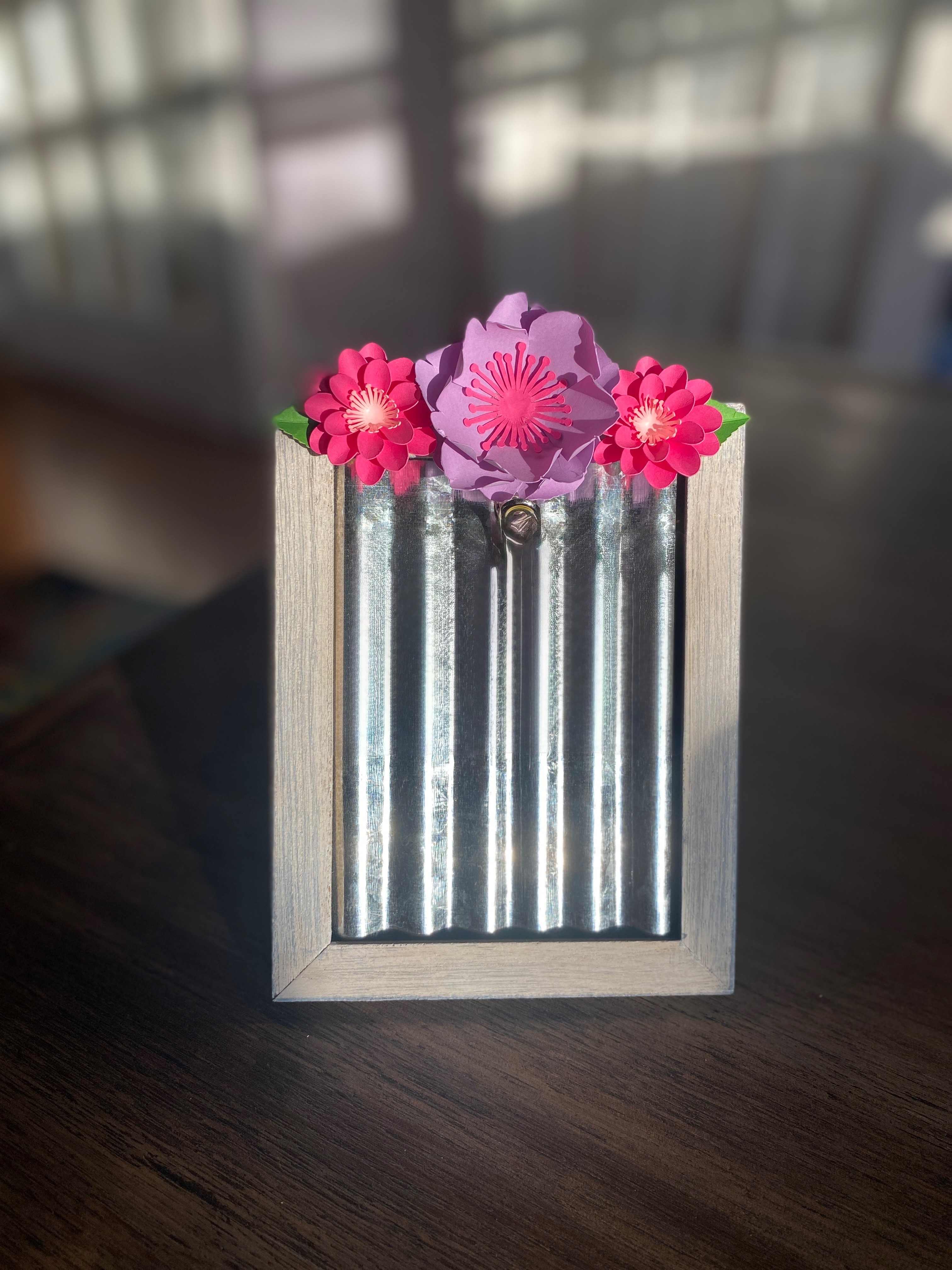 Paper Flower Frame