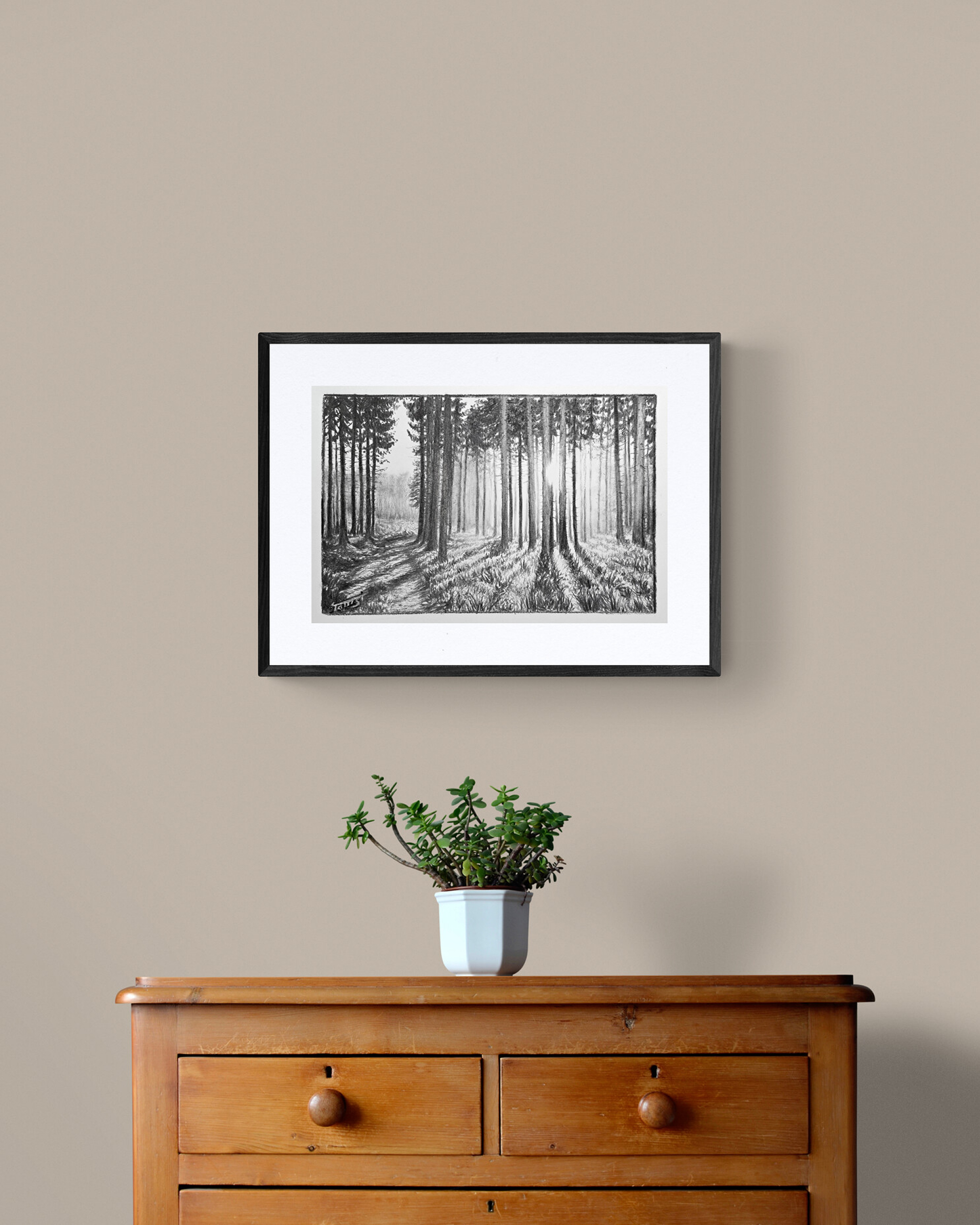 PRINT - Coal Country Landscape #4