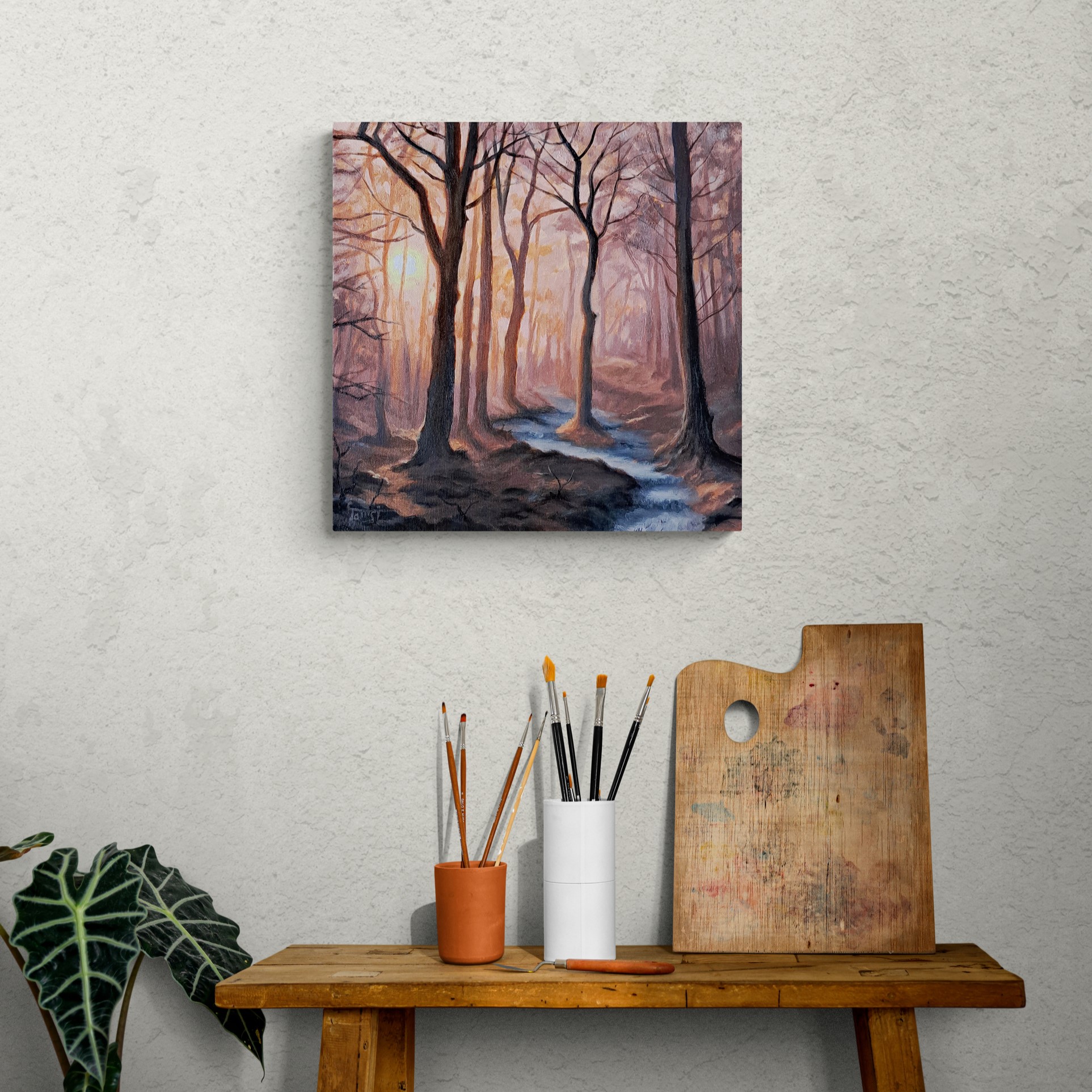 Light in the Autumn Woods