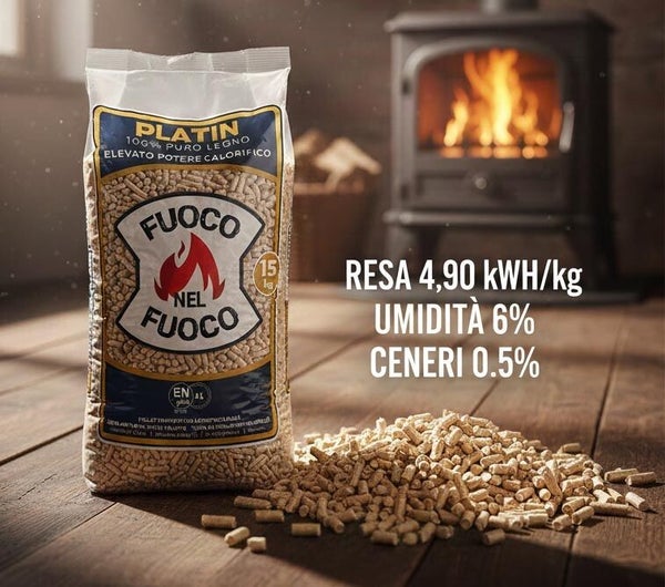 FUOCO NEL FUOCO PLATIN - BANCALE 72 SACCHI