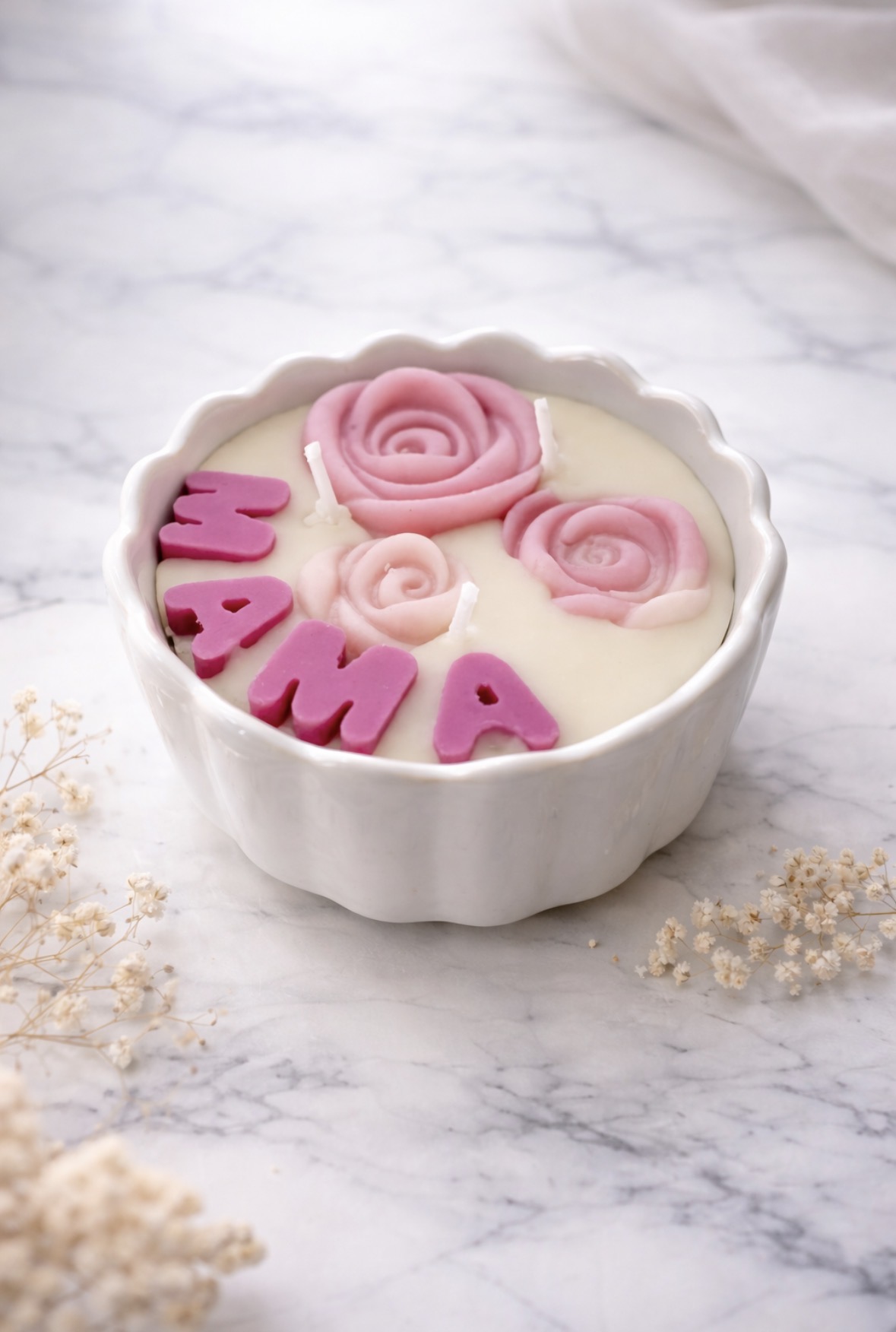 Mother's Day Floral Candle (7oz)