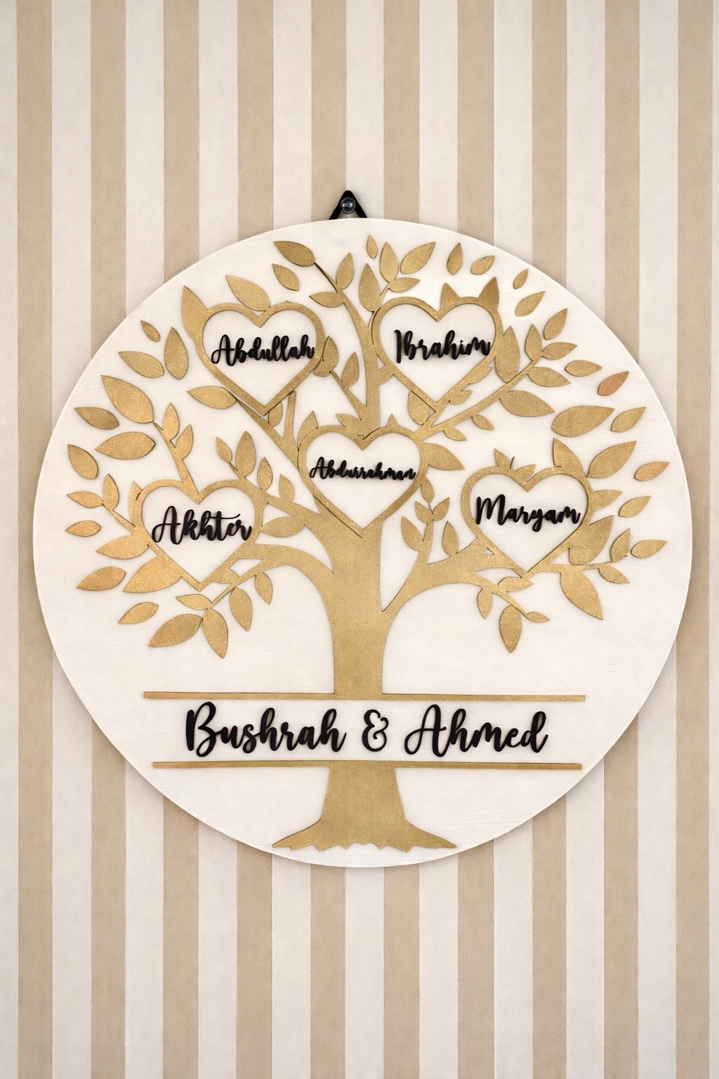 Personalized Family Tree Wall Decor