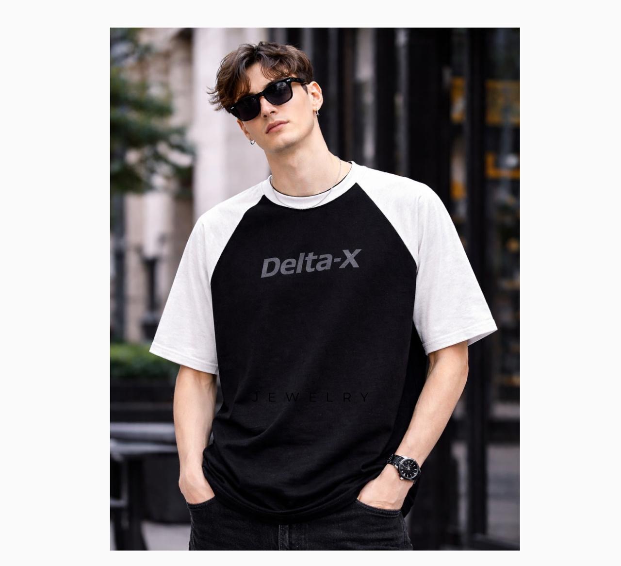 Delta-X Colorblock  Oversize T-Shirt