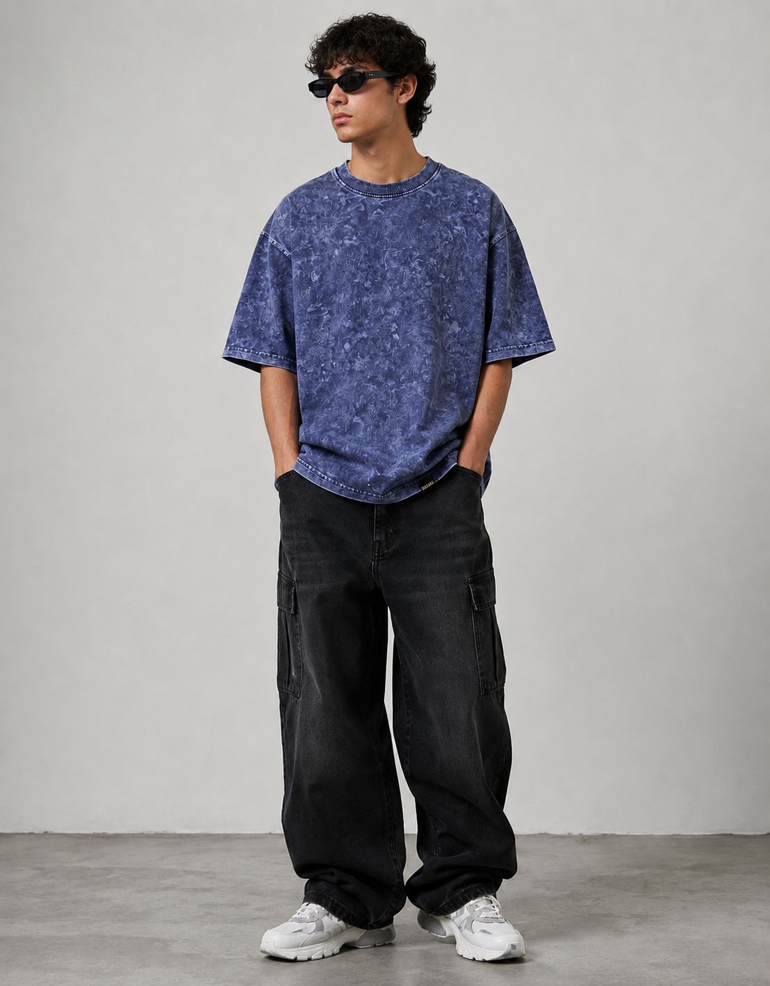 Acid Wash Oversized T-Shirt