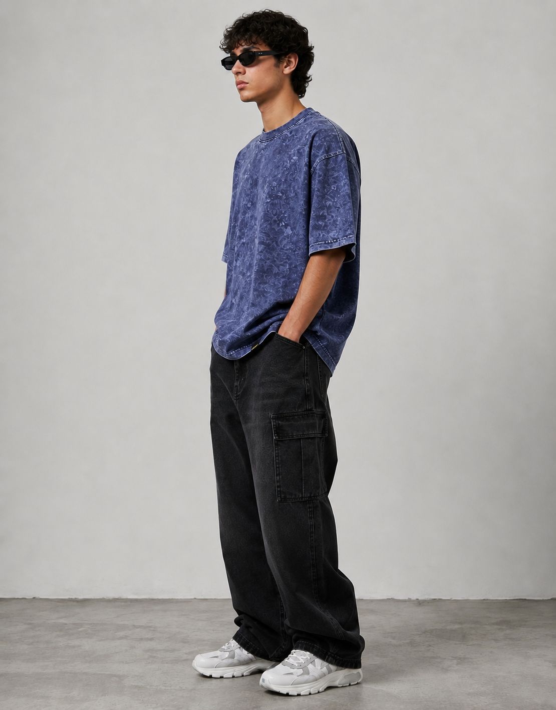 Acid Wash Oversized T-Shirt