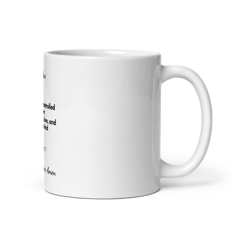 I Declare: Faith Over Fear Mug