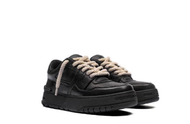 Black Chunky Sneakers