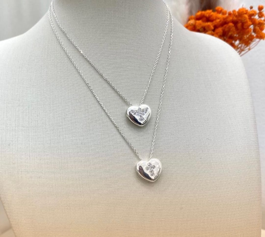 Colar Escapulário Divino Prata