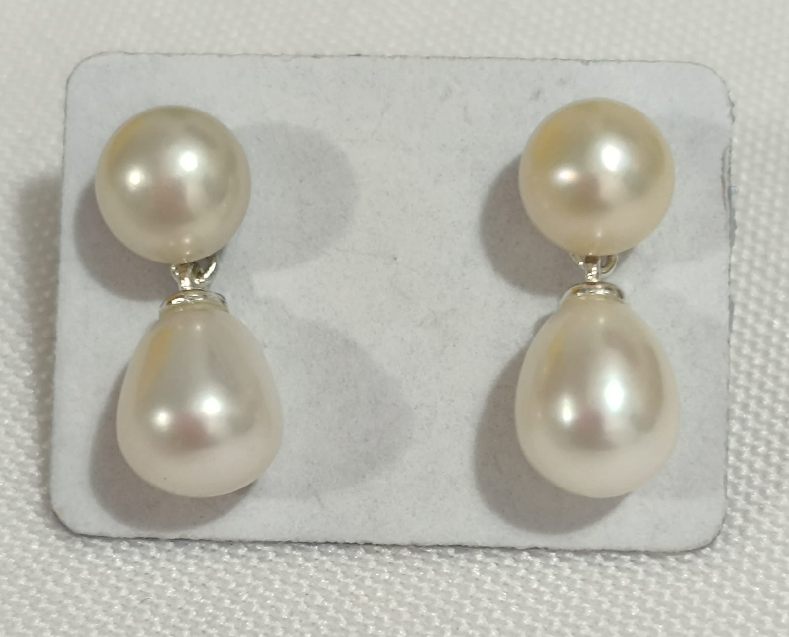 Brinco Pérola Dupla