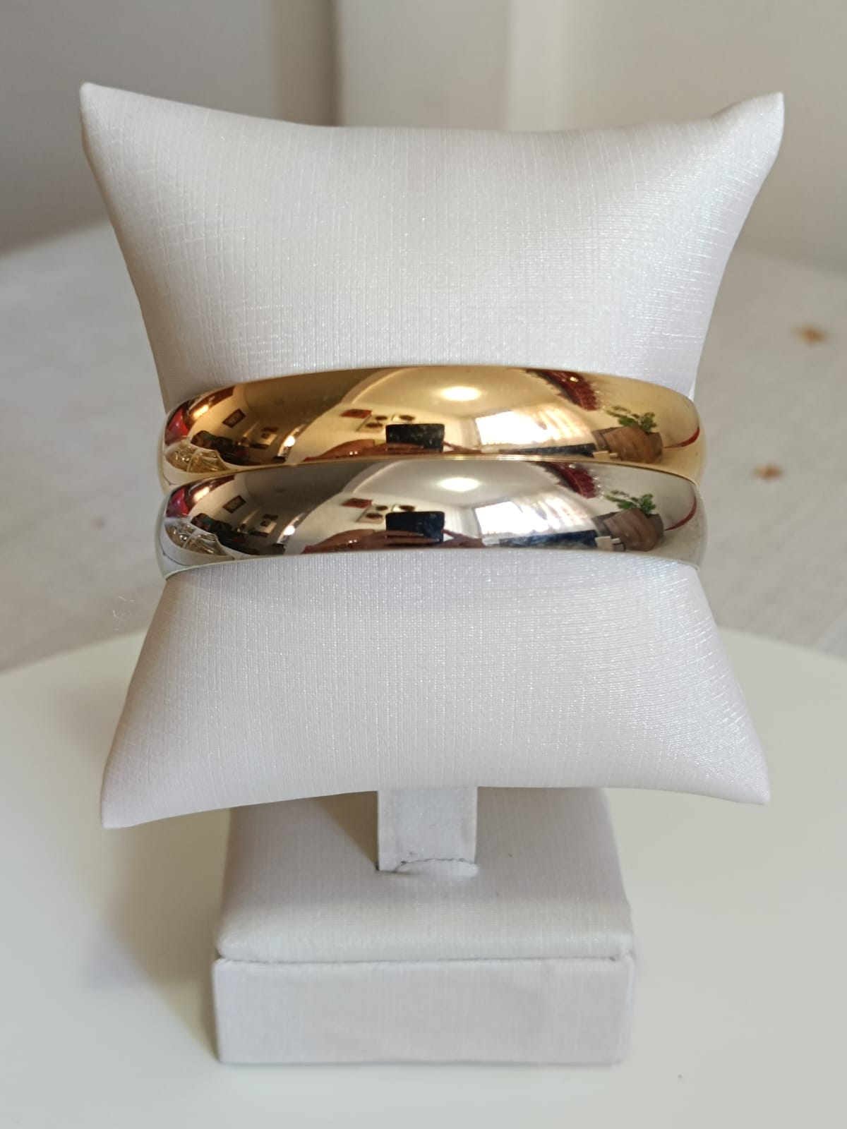 Bracelete Dourado ou Prateado Elegante