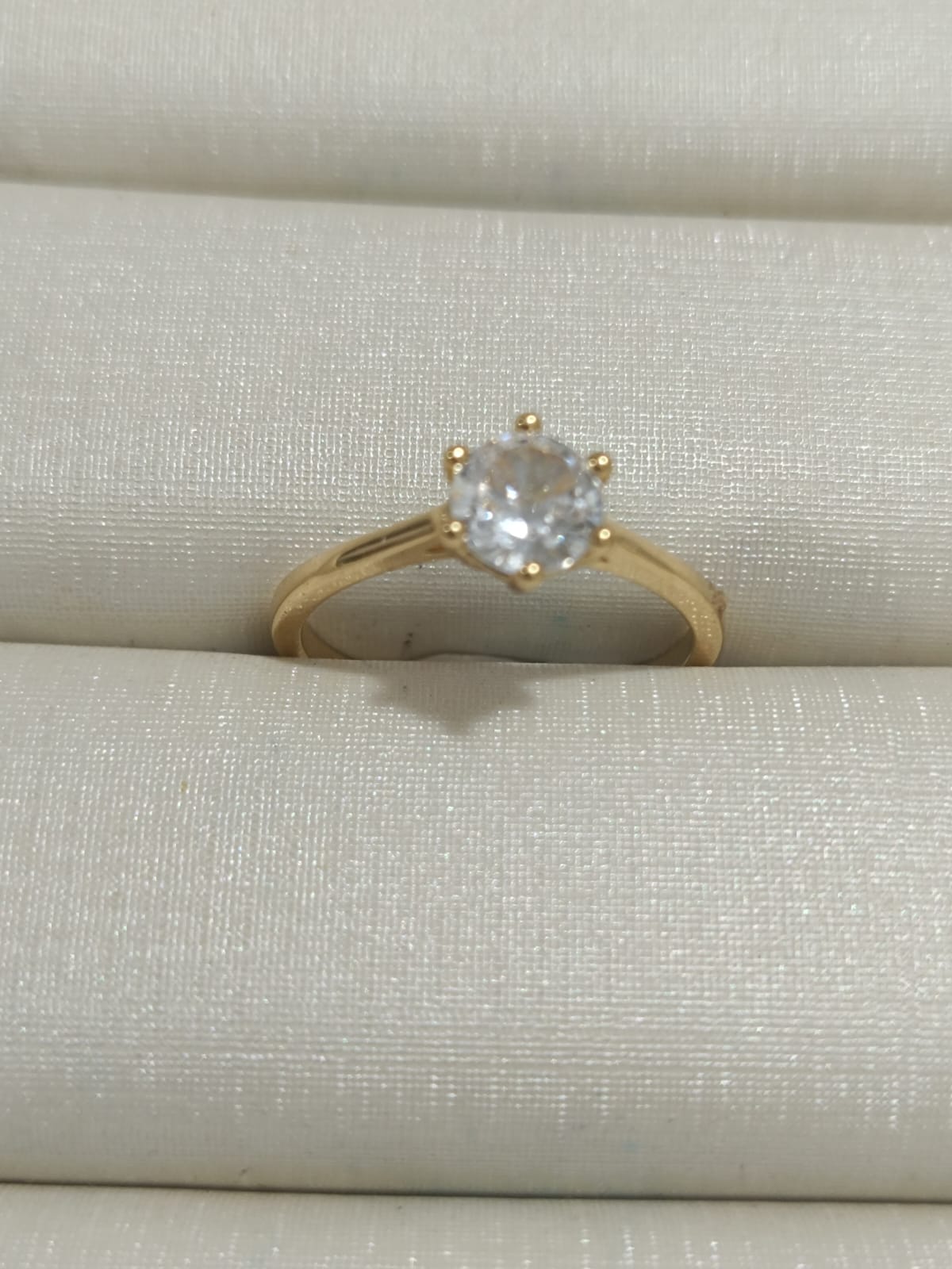 Anel Solitário TAM 17