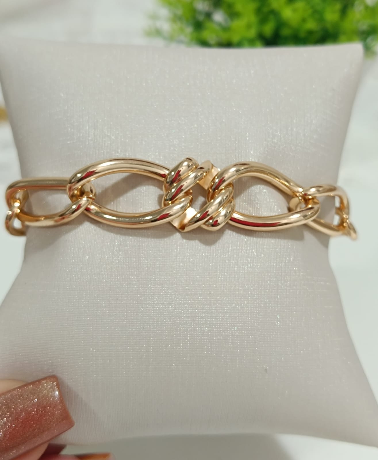 Pulseira Elo Dourada