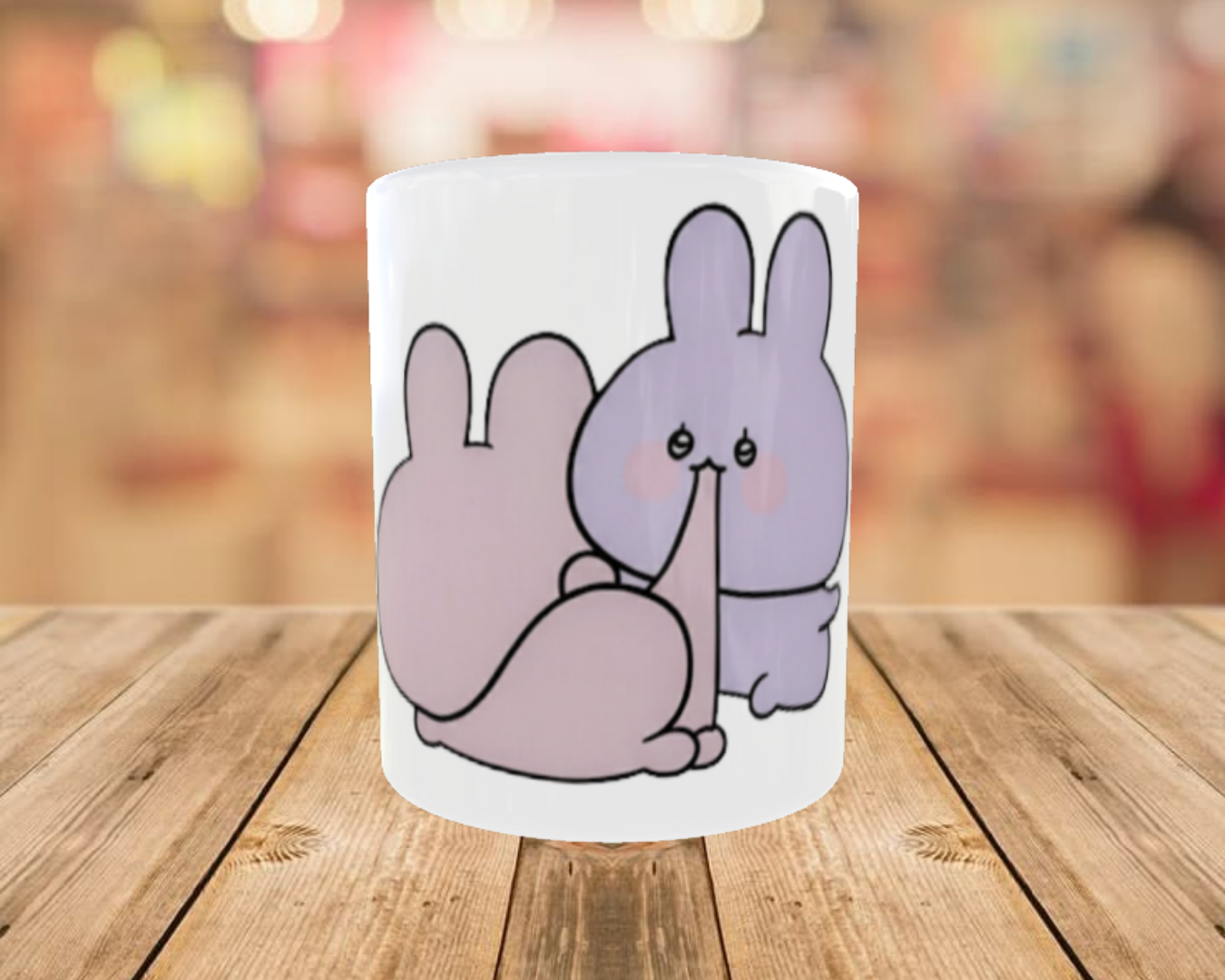 Mordisco de amor Conejitos Kawaii