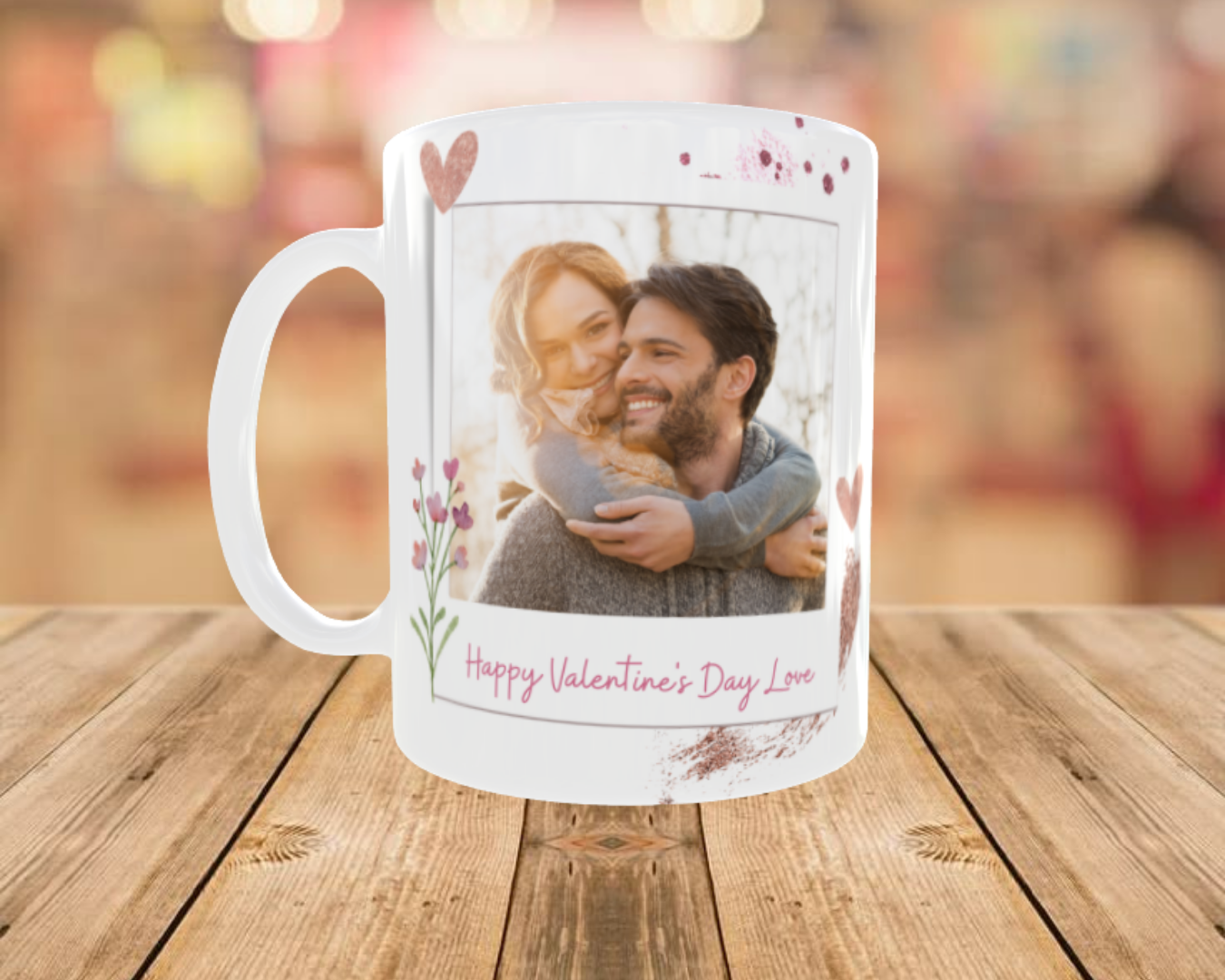 Taza personalizada de San Valentin
