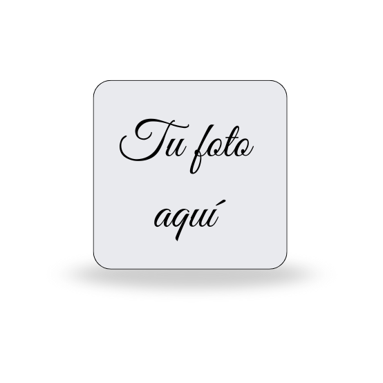 Posavasos Cuadrado con Foto