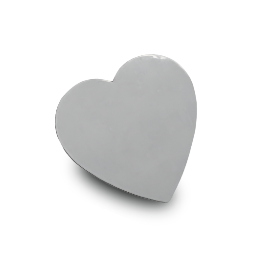 Imán de Corazón Personalizable con Foto