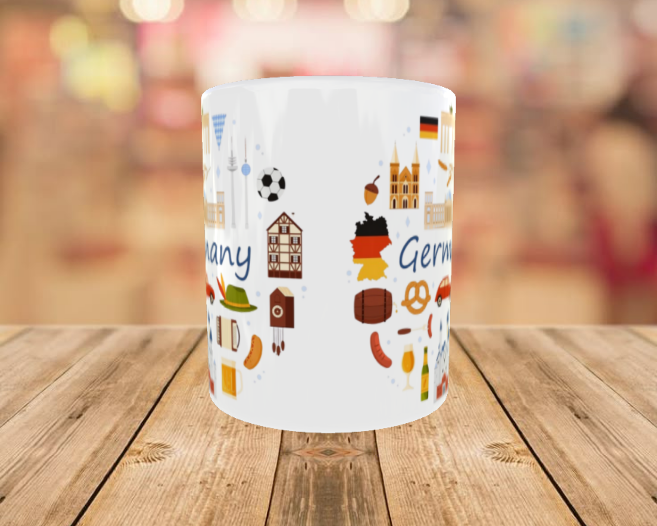 Taza de Skyline de Alemania