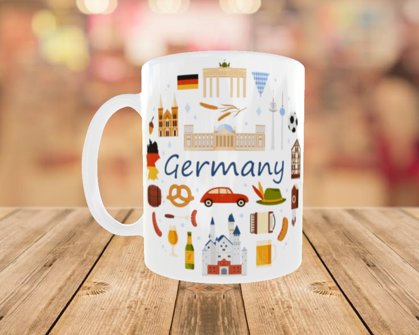 Taza de Skyline de Alemania