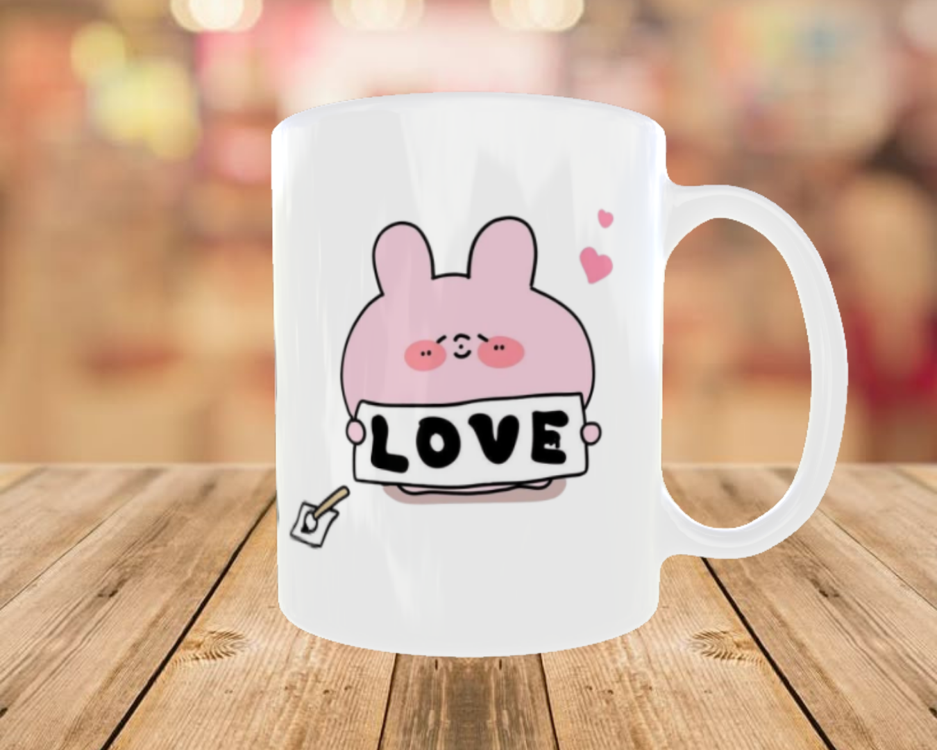 Conejito Artista: Mensaje de Amor