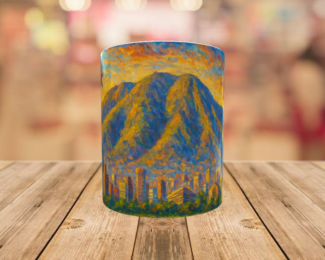 "Atardecer en el Ávila": El Corazón de Caracas