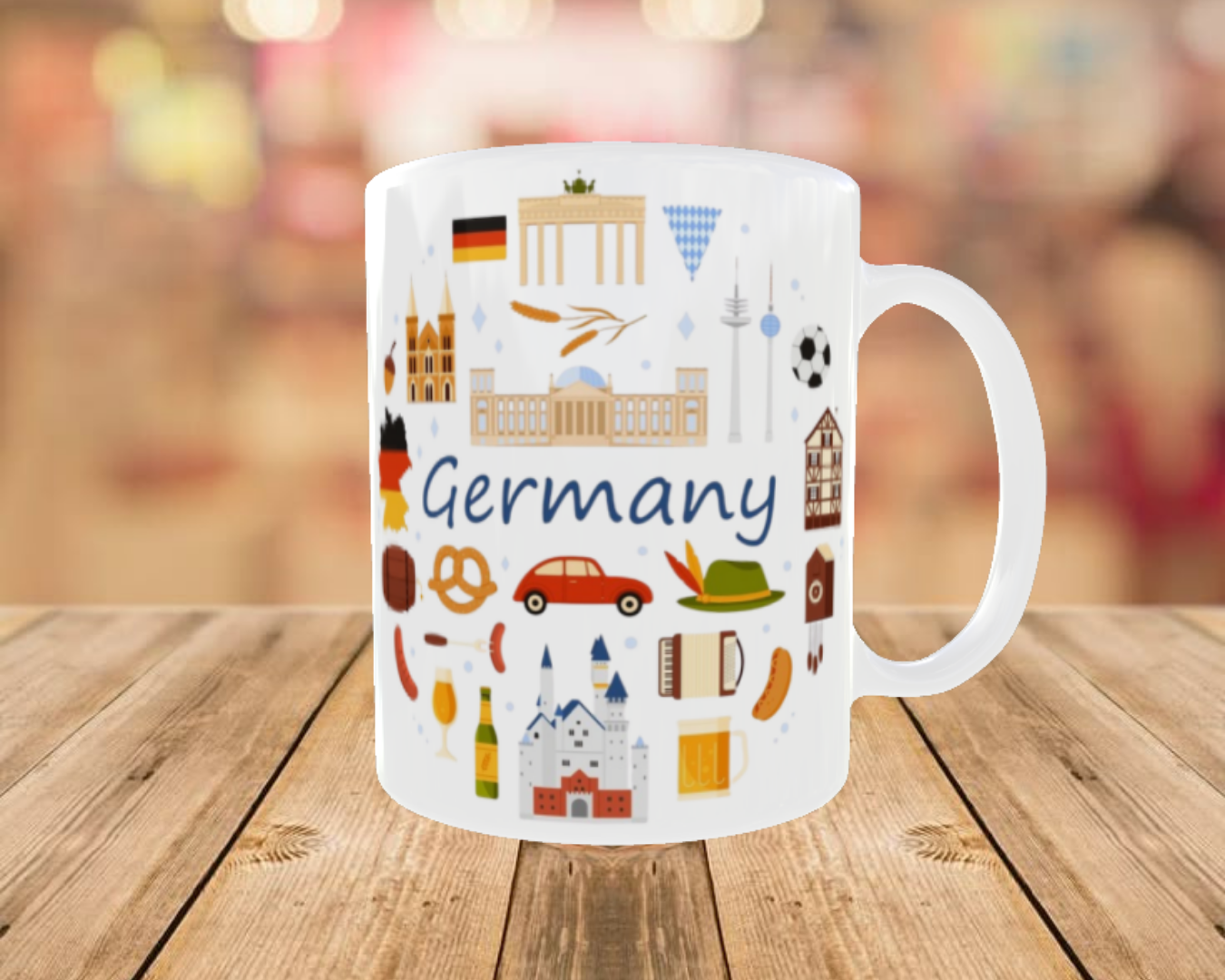Taza de Skyline de Alemania