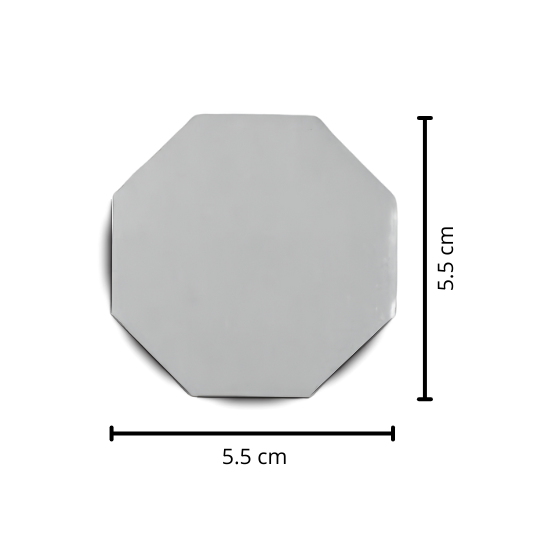 Imán Octagonal Personalizable con Foto