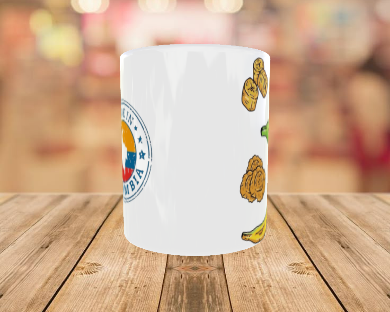 "Orgullo Colombiano" – Diseño Mapa y Bandera Tricolor