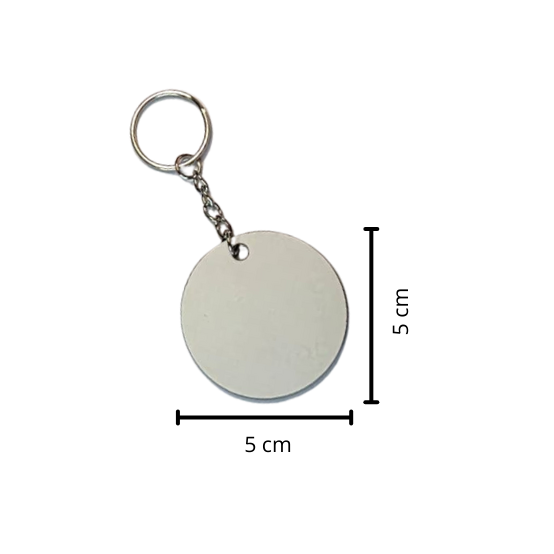 Llavero Circular Personalizable con Foto
