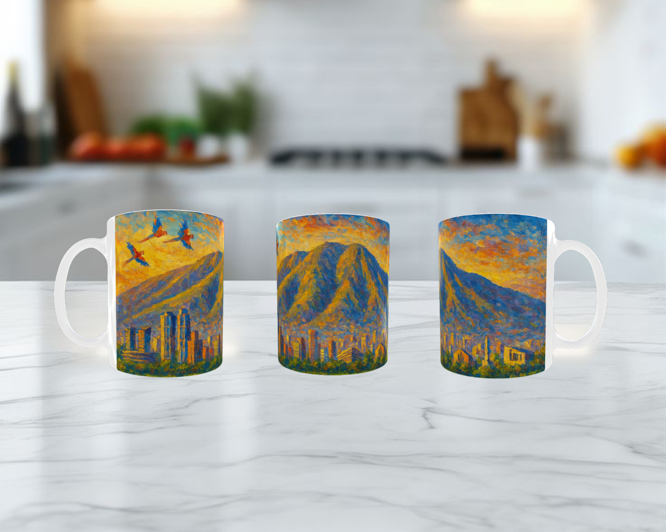 "Atardecer en el Ávila": El Corazón de Caracas