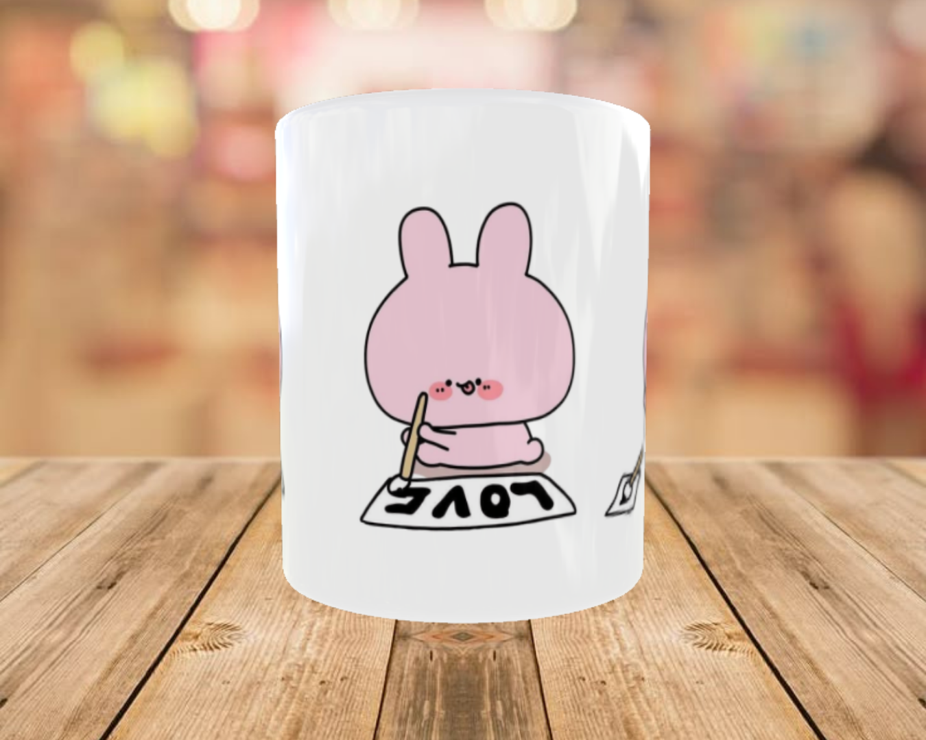 Conejito Artista: Mensaje de Amor