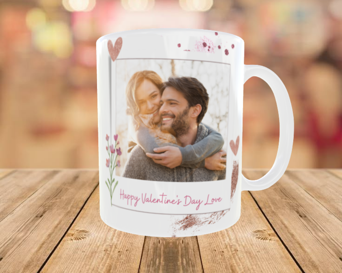 Taza personalizada de San Valentin