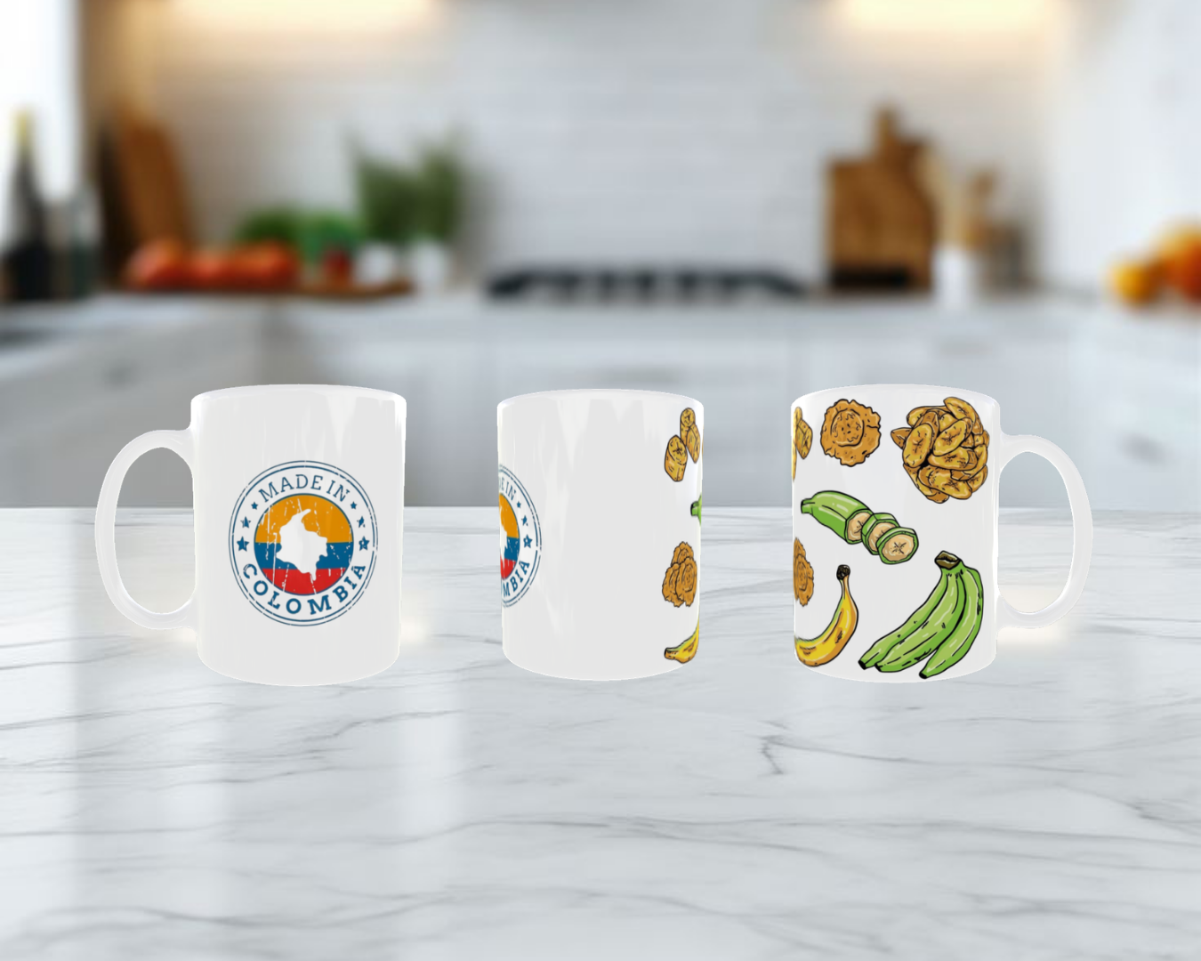 "Orgullo Colombiano" – Diseño Mapa y Bandera Tricolor