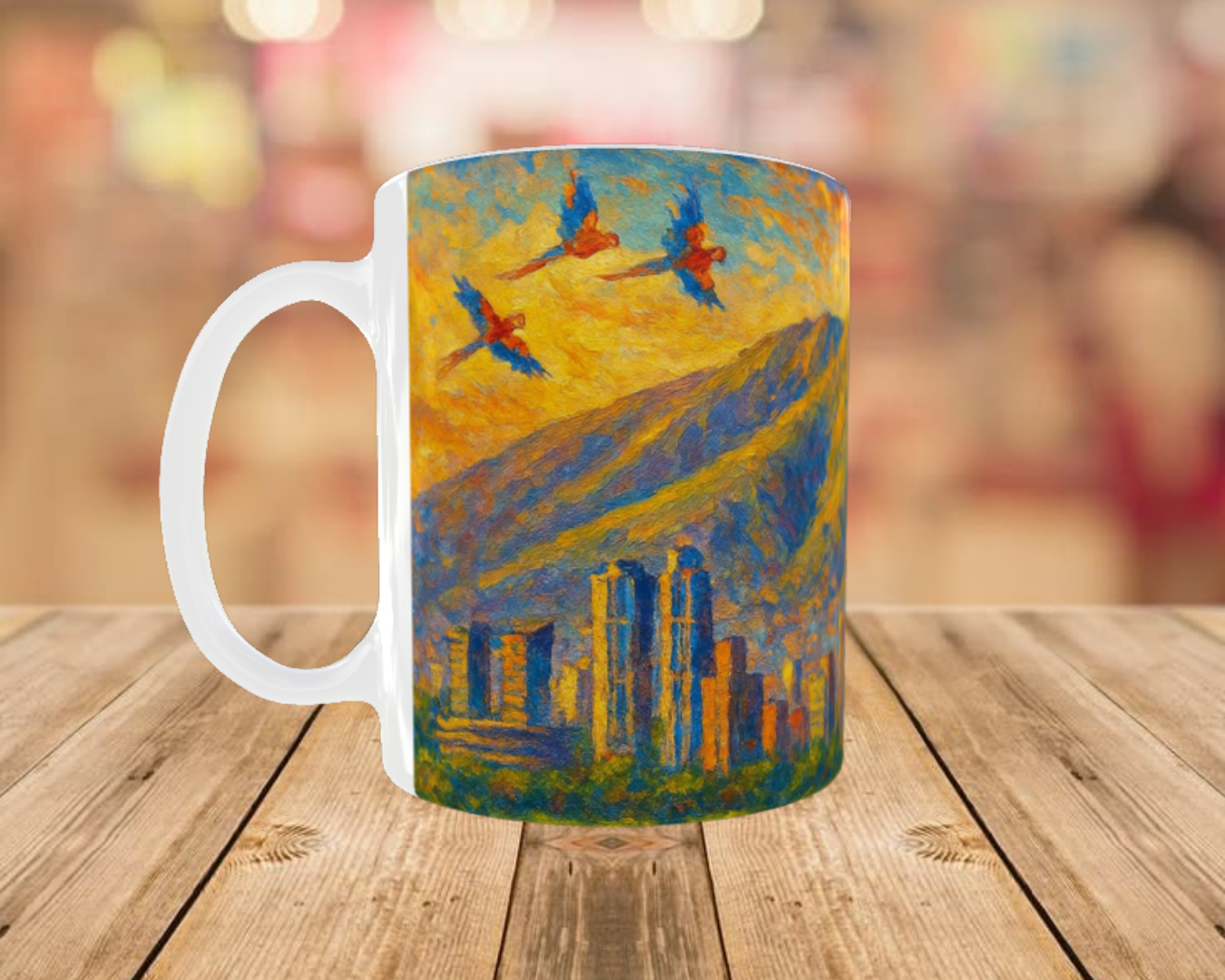 "Atardecer en el Ávila": El Corazón de Caracas