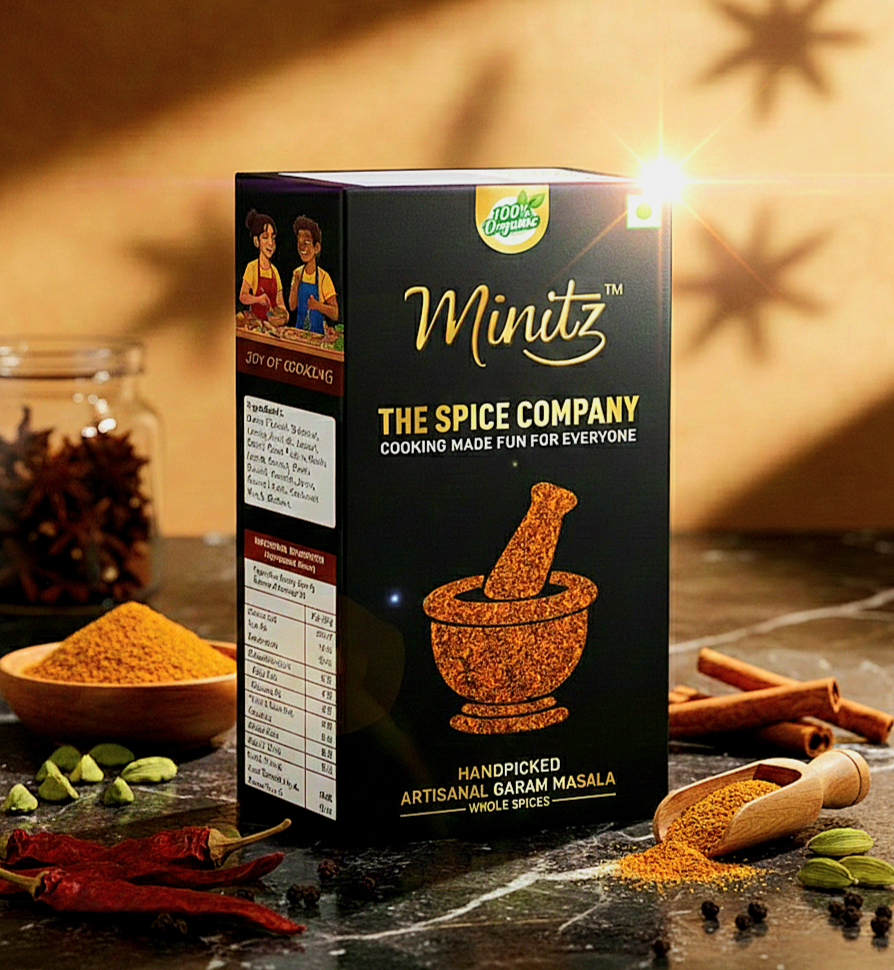 Handpicked Whole Garam Masala 200 grams - Mix of 15 Ingredients 