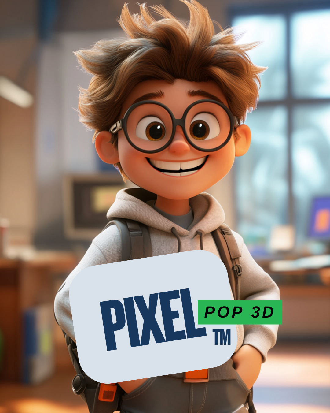 PixelPop 3D Character Design
