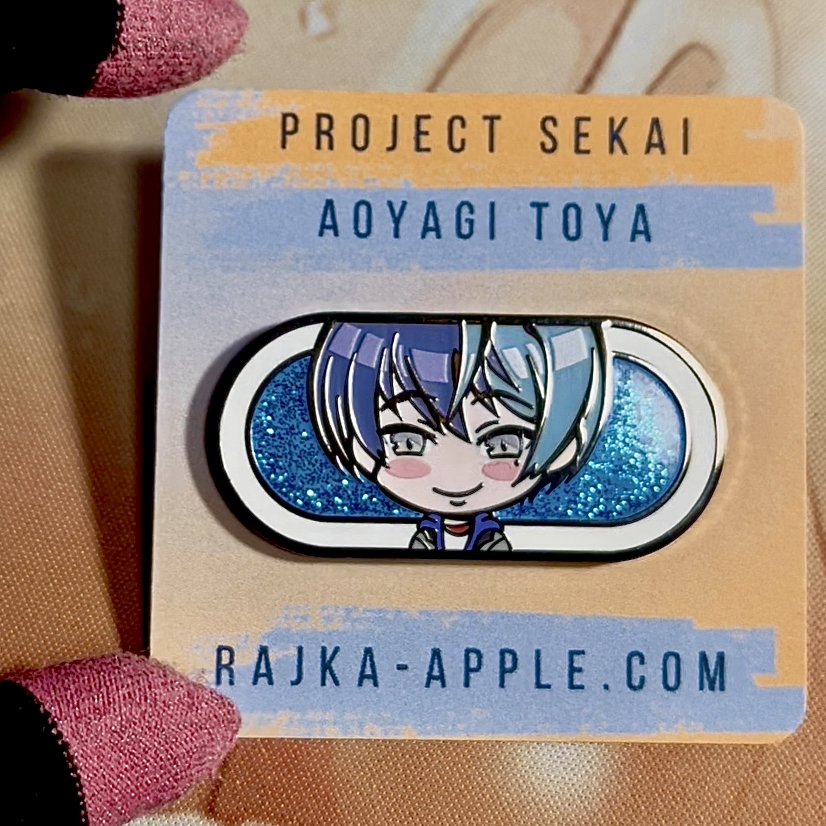 Aoyagi Toya Glitter Pin