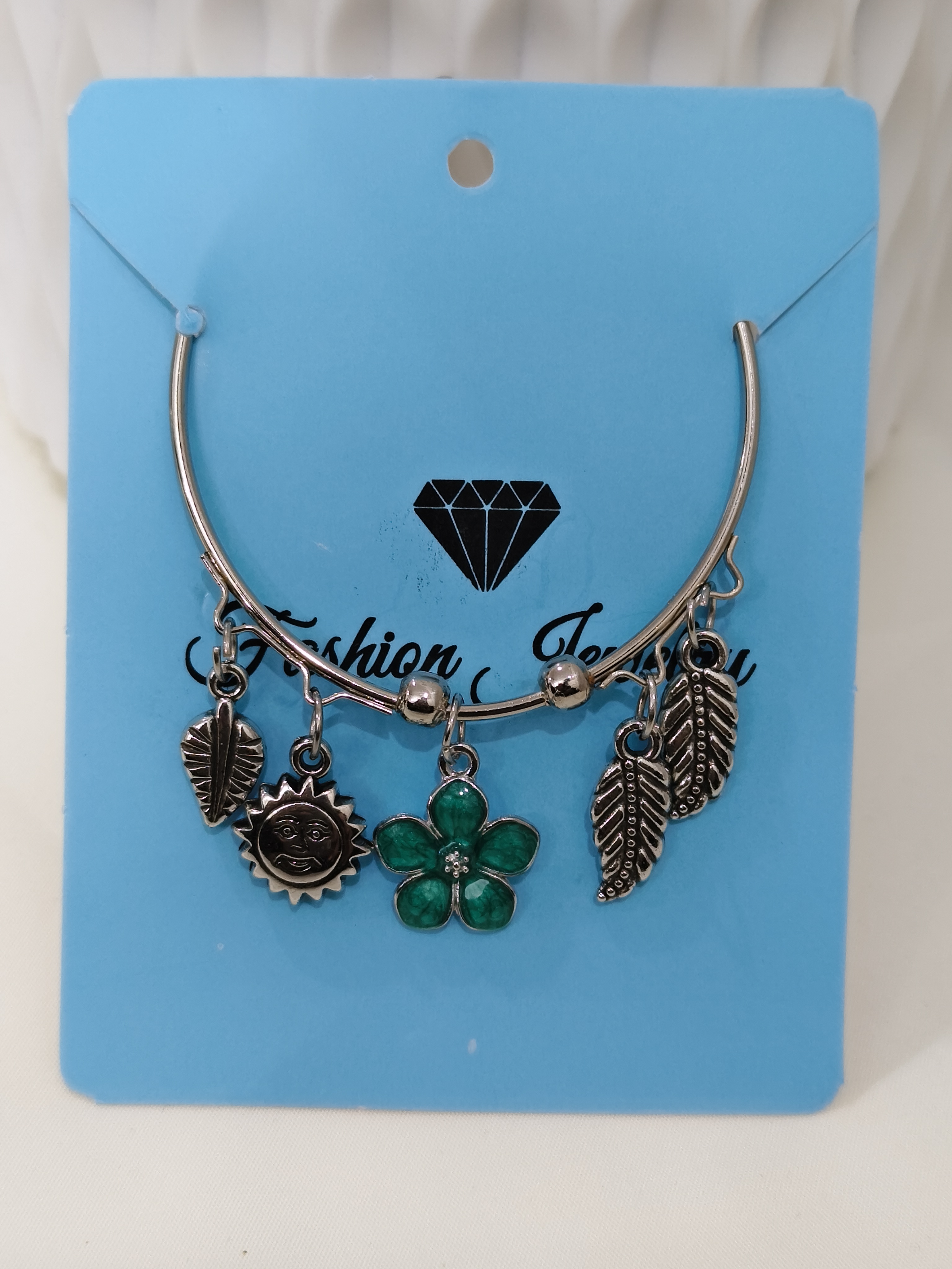 Silver Charm Bracelet