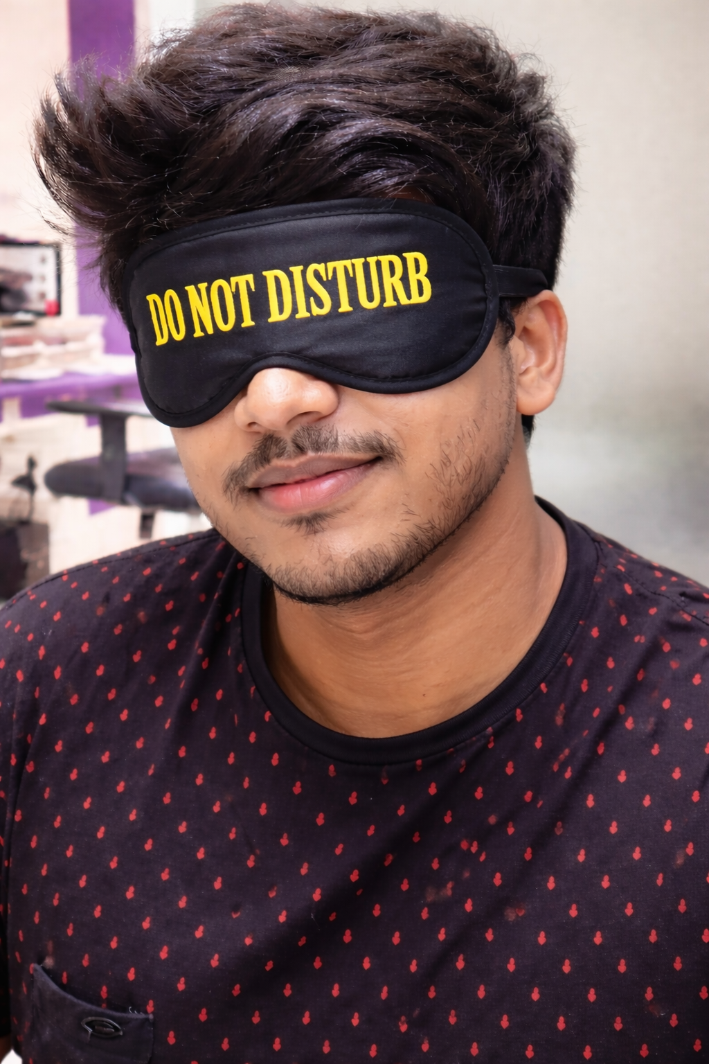 Premium Eye Sleeping Mask ( Single Pic-1 )