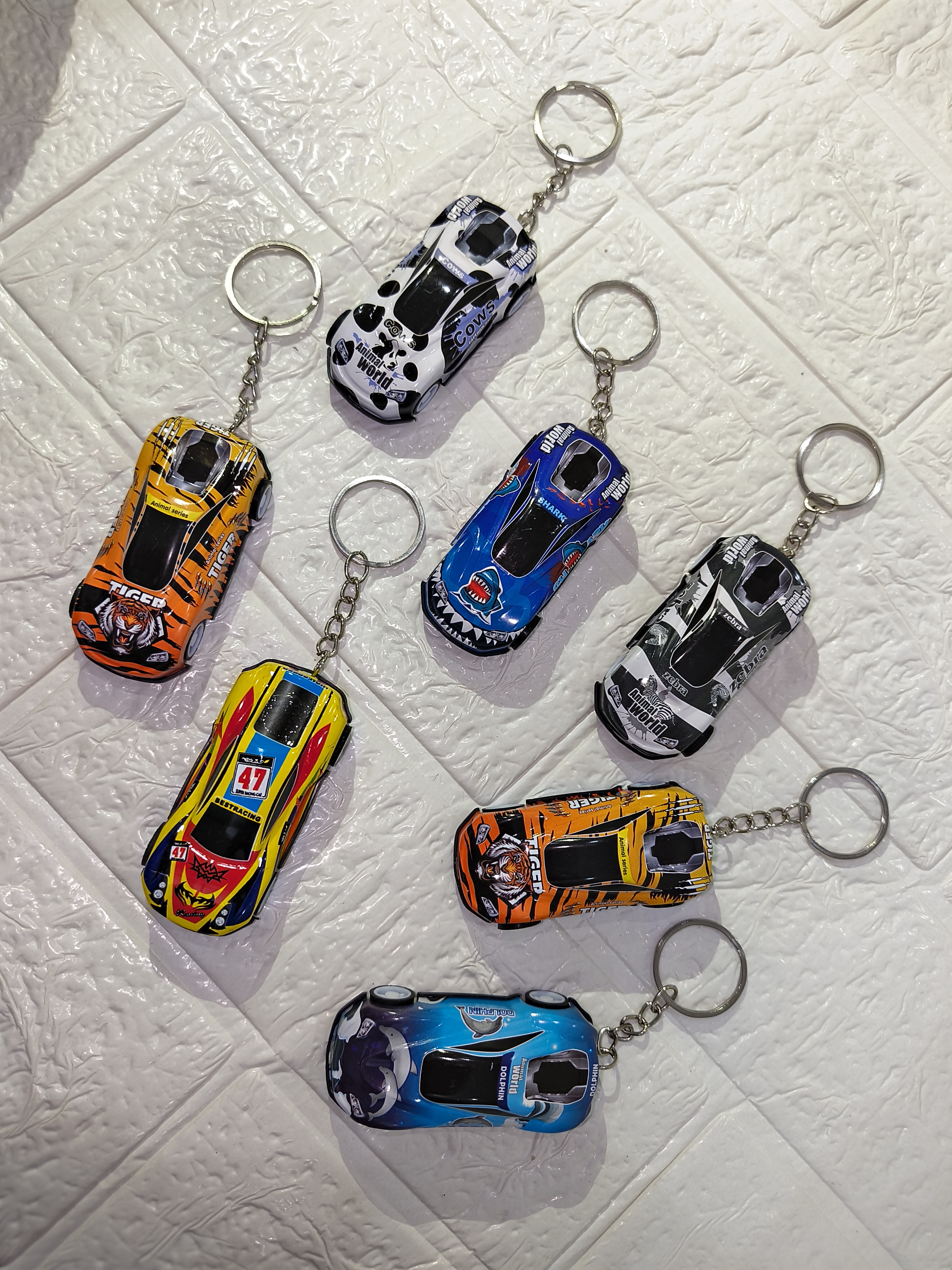 Sports Car Keychain