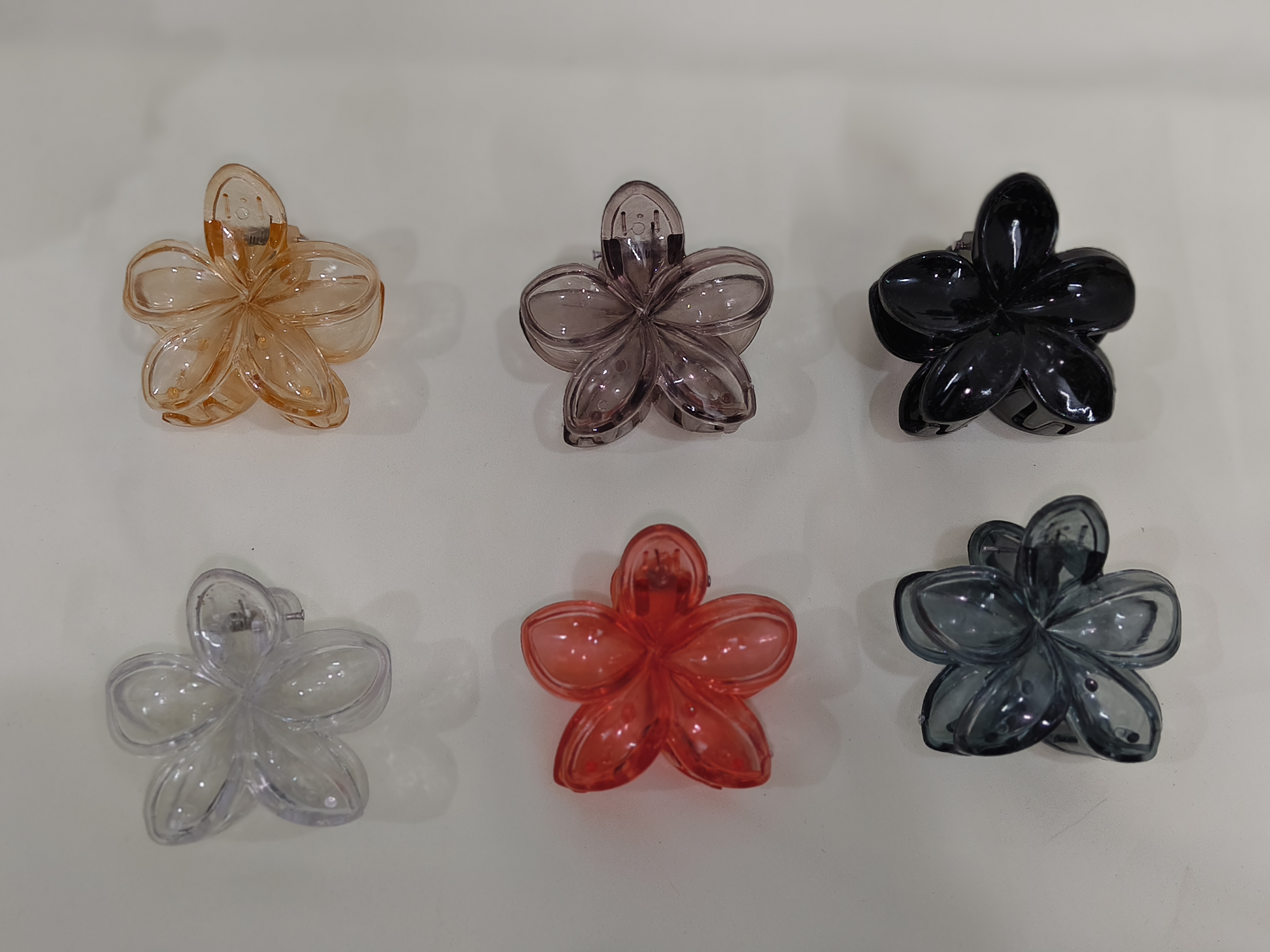 Flower Hair Claw Clips 