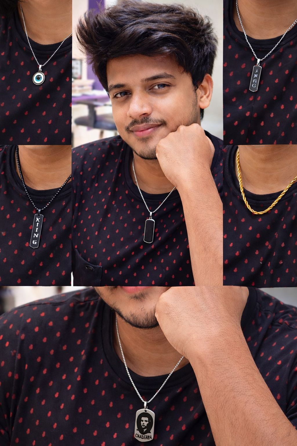 Trendy Men's Pendant Necklaces