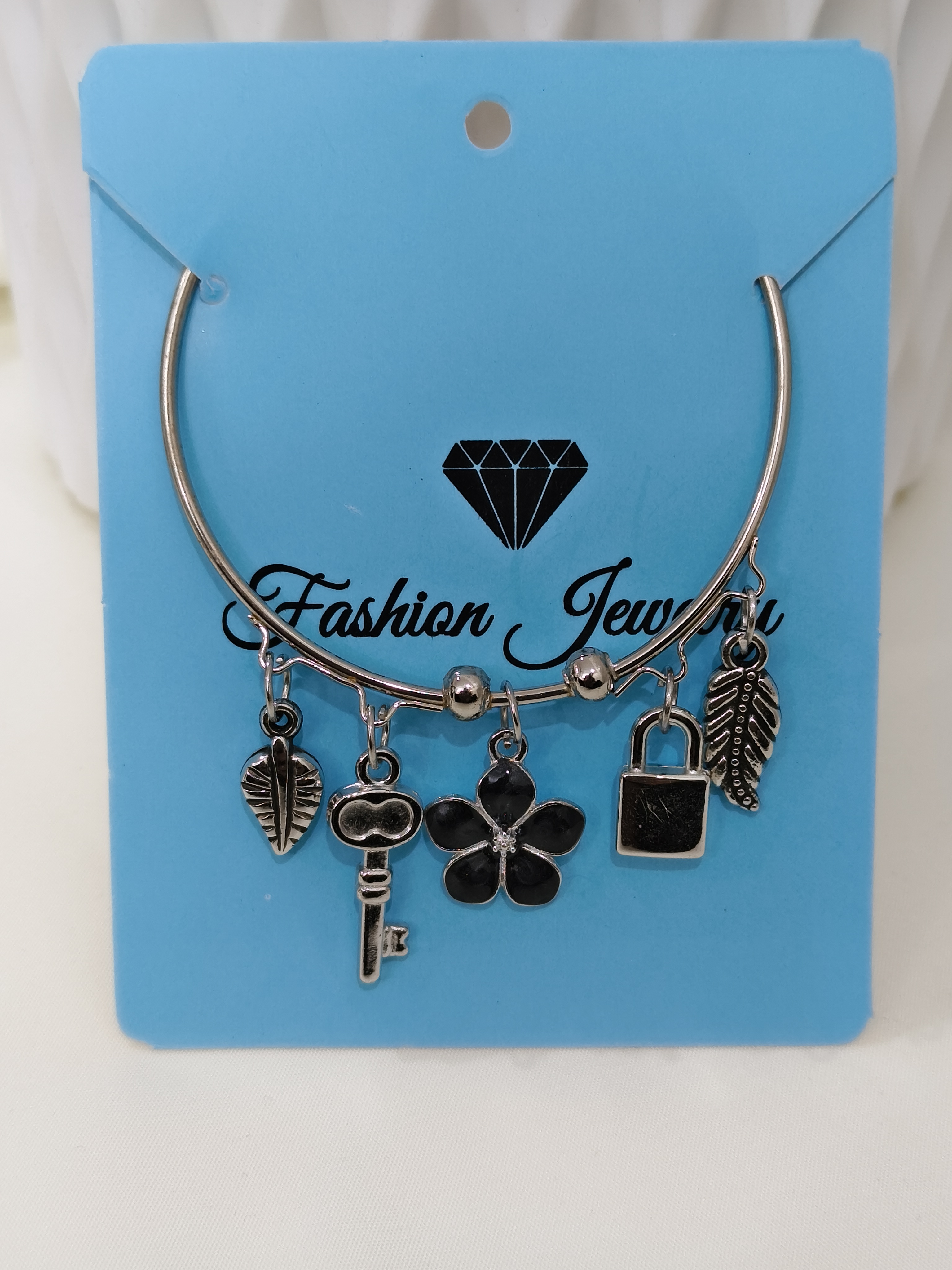 Silver Charm Bracelet