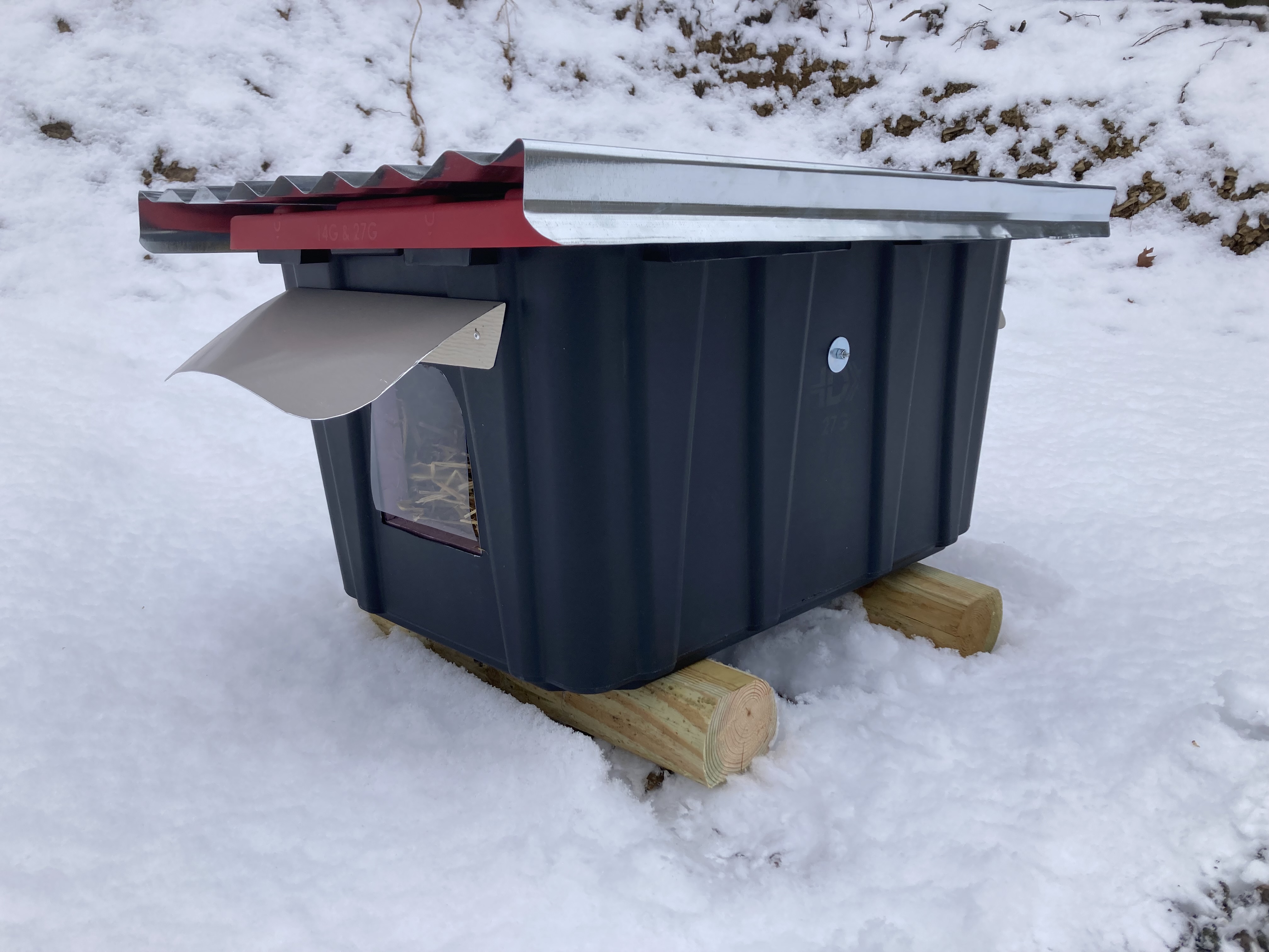 Steel Roof for Tote Shelters