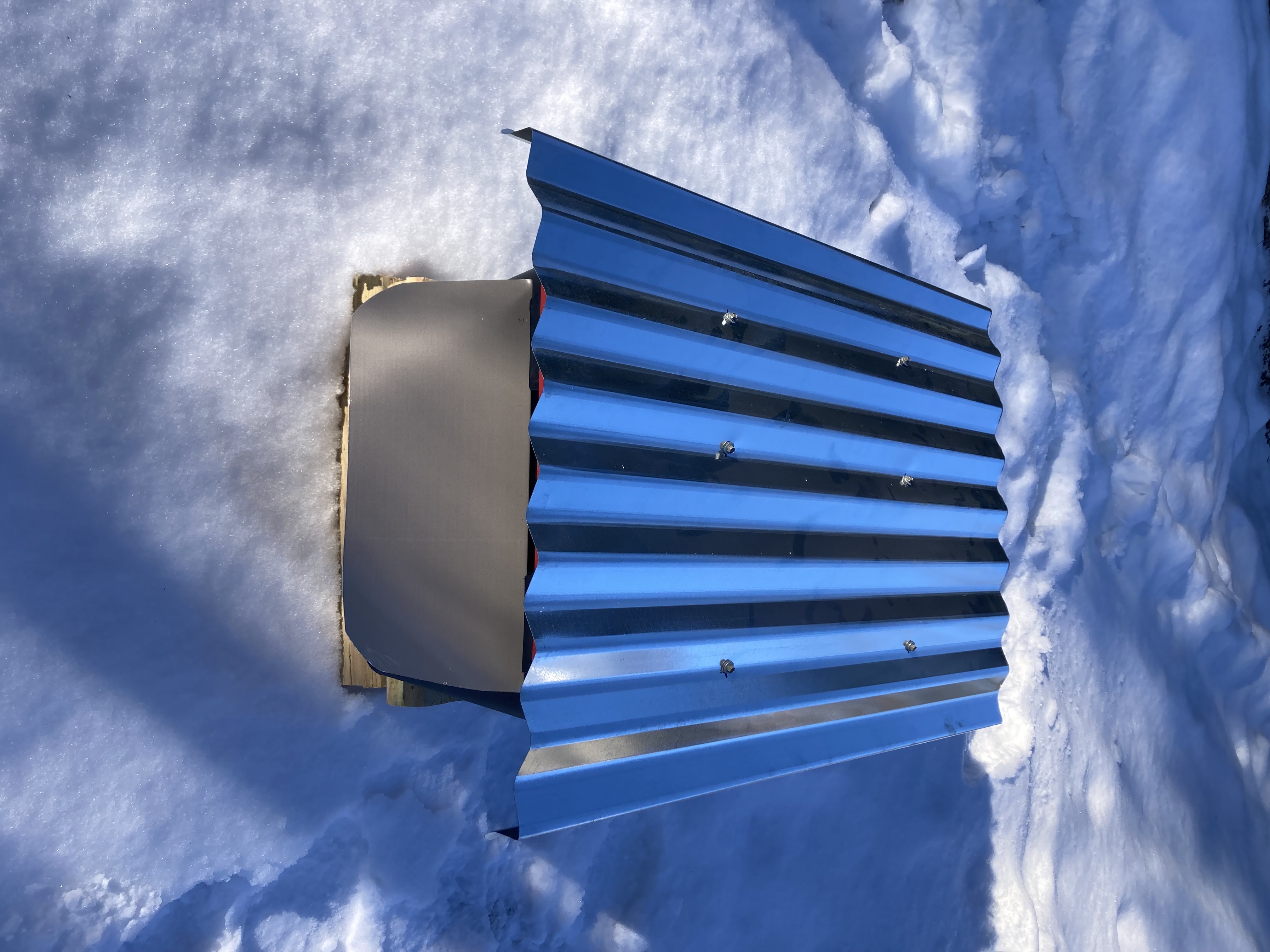 Steel Roof for Tote Shelters