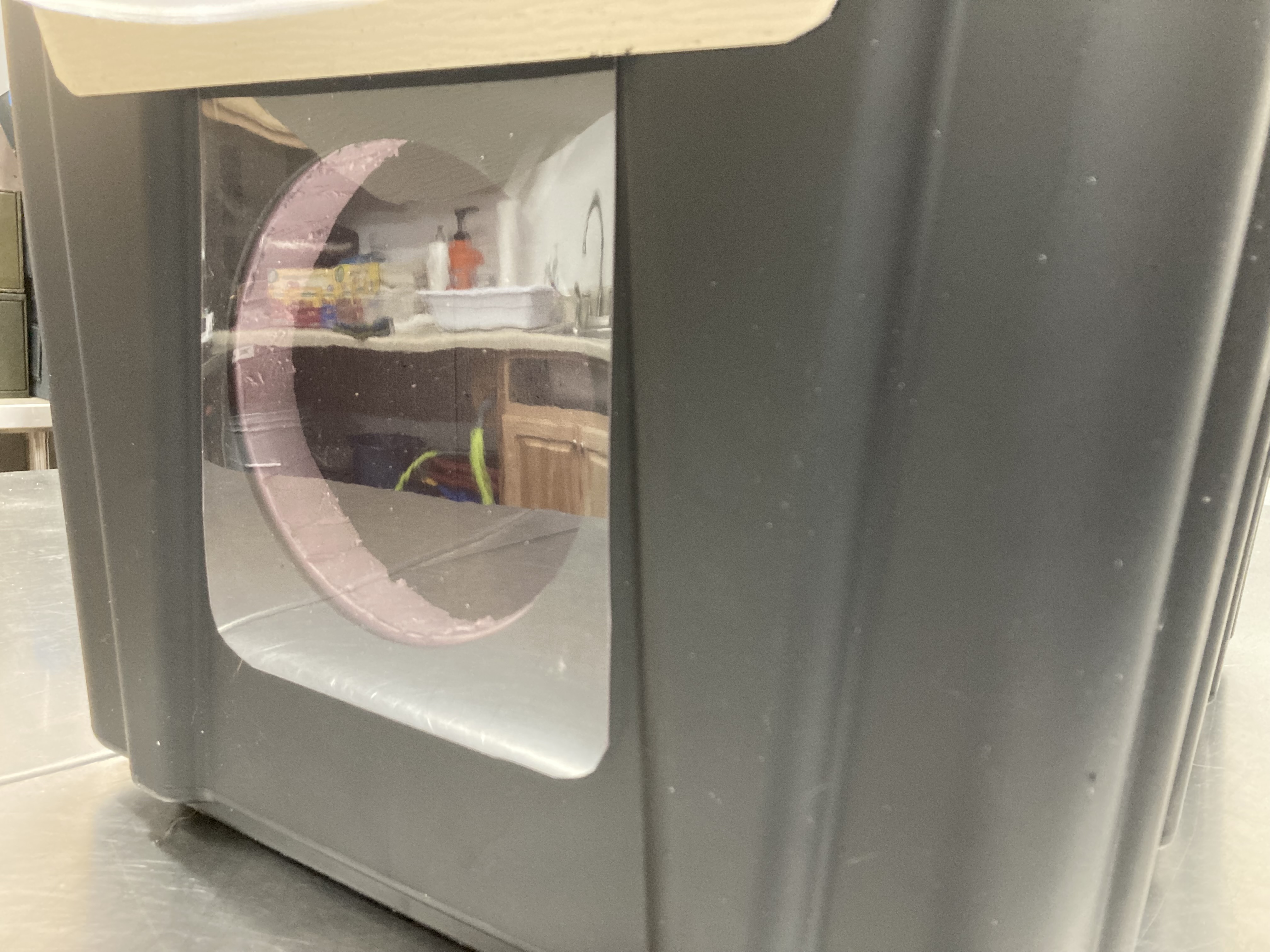 Escape Hatch For Tote Shelters