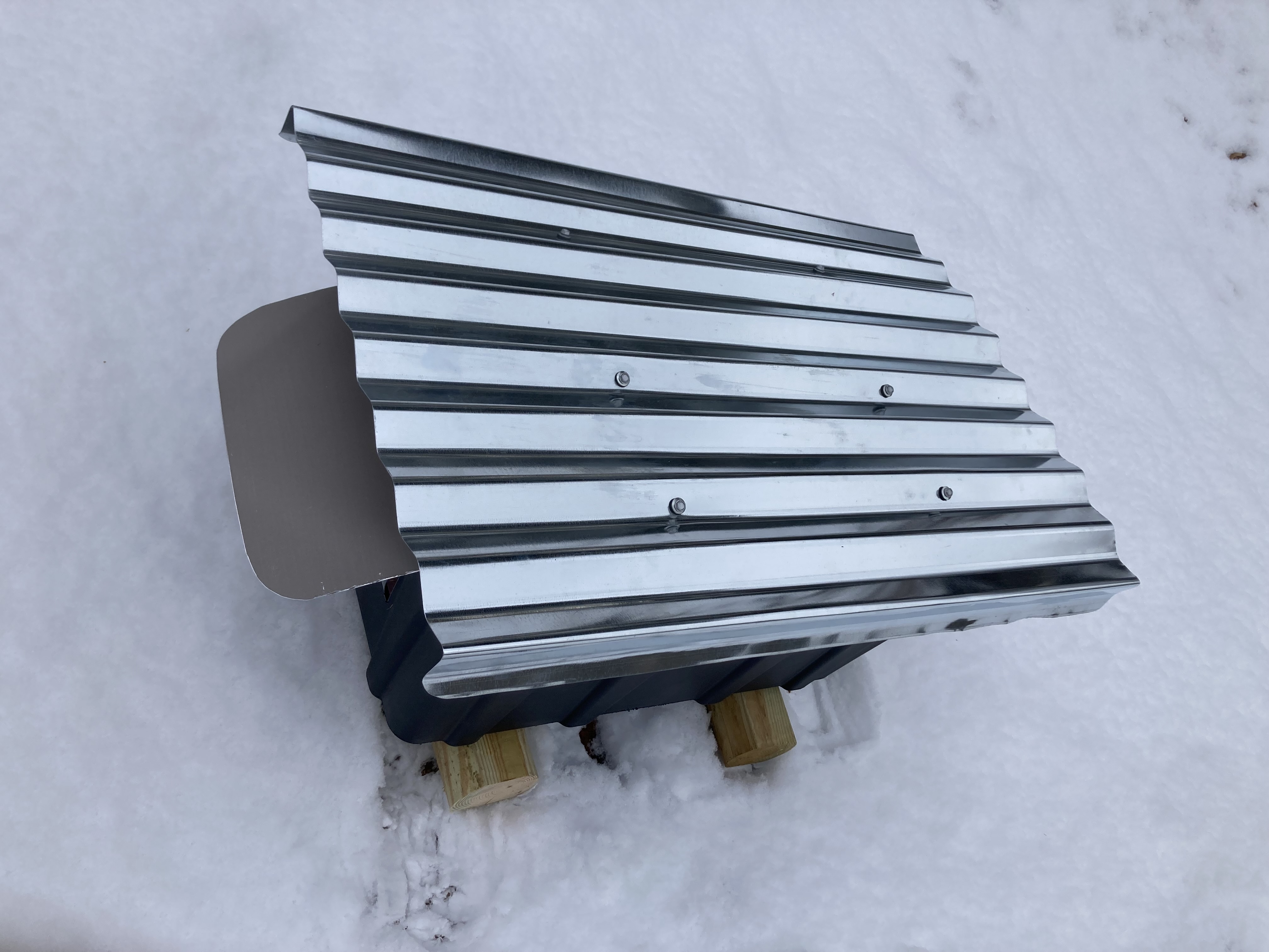 Steel Roof for Tote Shelters