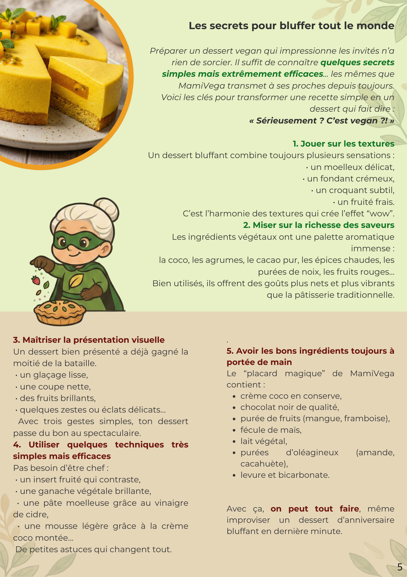 MamiVega : 12 desserts vegans d'anniversaire qui bluffent tout le monde !