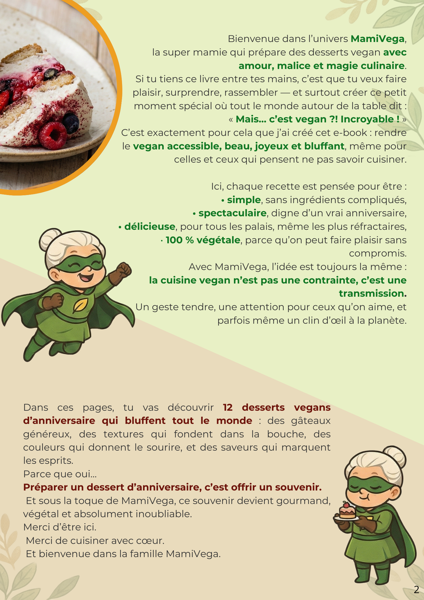 MamiVega : 12 desserts vegans d'anniversaire qui bluffent tout le monde !